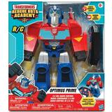 Hasbro: Transformers Rescue Bots Academy: Optimus Prime RC Robot - 12 Walking Transformer Lights & Sounds Radio Controlled Full Function 2.4 GHz