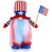 Gnome Doll Independence Day Rudolph Ornament Party Rudolph Doll Adornment