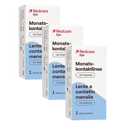 Redcare Monatslinse -2,75 3er-Pack 3x1 St Kontaktlinsen Image