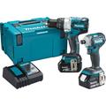 Makita DLX2214TJ 18v LXT Cordless Combi Drill and Impact Driver Kit