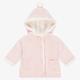 Tartine Et Chocolat Baby Girls Pink Cotton Knit Pram Coat