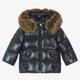 Moncler Enfant Navy Blue K2 Puffer Jacket