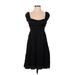 Maria Bianca Nero Casual Dress: Black Dresses - Women's Size P