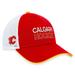 Men's Fanatics Branded Red Calgary Flames Authentic Pro Rink Trucker Adjustable Hat