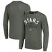 Men's Starter Green Dallas Stars Puck Long Sleeve T-Shirt