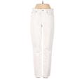 Gap Jeans - High Rise: White Bottoms - Women's Size 27