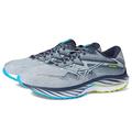 Mizuno Wave Rider 27 Herren Laufschuh, Perle Blau-Weiß, 11.5