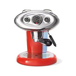 illy Coffee Maker Machine X7.1, Iperespresso Capsule Pods Coffee Machine with Milk Steamer, Red