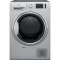 Hotpoint Crease Care 8kg Freetstanding Heat Pump Tumble Dryer - Silver