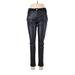 MICHAEL Michael Kors Faux Leather Pants - High Rise: Black Bottoms - Women's Size 6