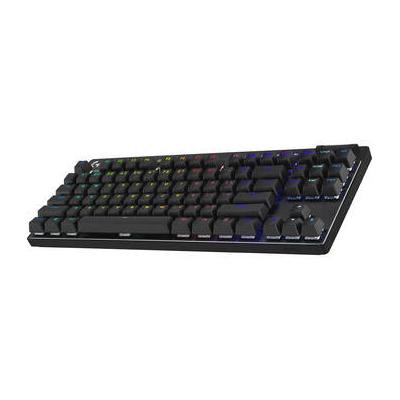 Logitech G PRO X TKL LIGHTSPEED Wireless RGB Gaming Keyboard (Black, Clicky) 920-012118