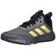 adidas Men's Ownthegame Shoes Basketball, Grey Five/Matte Gold/Core Black, 8.5