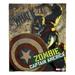Northwest Marvel's What If ? Captain Undead Throw Polyester in Brown/Green | 60 H x 50 W in | Wayfair 1MAR236000108OOF