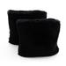 Trule Whalan Square Pillow Cover & Insert Faux Fur/Polyester/Polyfill in Black | 20 H x 20 W x 1 D in | Wayfair 24FDA77979214EA983535CF2519D01F0