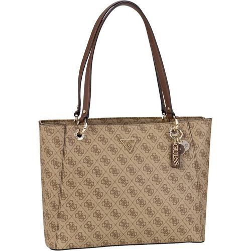 Guess - Handtasche Noelle Noel Tote Logo Shopper 1 ct Braun Damen