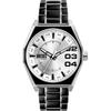 Diesel Herrenuhr Edelstahl, Emaille One Size Herren