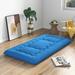 Twin 4" Futon Mattress - Ebern Designs Japanese Microfiber in Blue | 80 H x 39 W 4 D Wayfair BDC86119E52E4DF8AFBD417C74FA4080