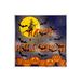 Stupell Industries Halloween Witch Scene On MDF by Alejandra Saiz Print | 12 H x 12 W x 0.5 D in | Wayfair ay-541_wd_12x12