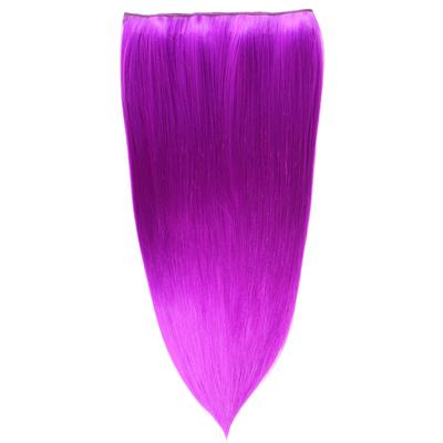 hair2heart - Clip In Extensions Kunsthaar 1tlg. Haarextensions Violett Damen