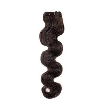 hair2heart - Tresse Extensions Echthaar #5/0 Hellbraun 100g Haarextensions 1 ct Schwarz Damen