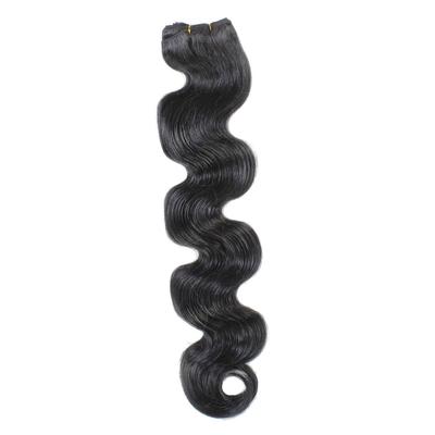 hair2heart Tresse Extensions Echthaar #2/0 Schwarz 100g 60cm Damen