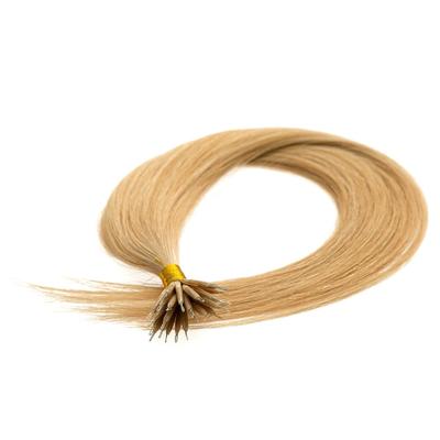 hair2heart Nanoring Extensions Premium Echthaar #9/31 Lichtblond Gold-Asch 1g 40cm Hellbraun Damen