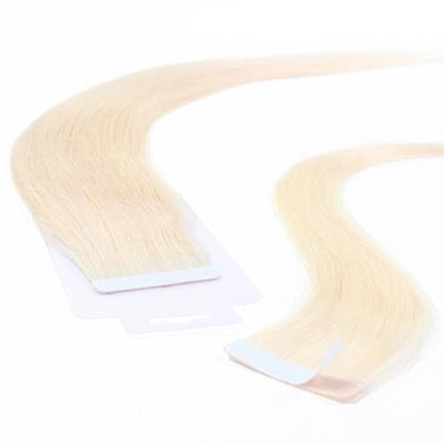 hair2heart - Tape Extensions Echthaar #10/0 Hell-Lichtblond Haarextensions 10 ct Nude Damen