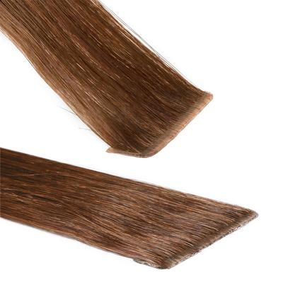 hair2heart - Invisible Tape Extensions Premium Echthaar #8/03 Hellblond Natur-Gold Haarextensions 10 ct Braun Damen (107.39 € / 1 ct)