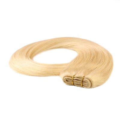 hair2heart - Tresse Extensions Echthaar #9/0 Lichtblond 100g Haarextensions 1 ct Nude Damen (125.39 € / 1 ct)