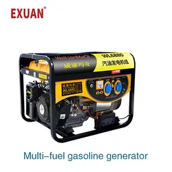 Petit Générateur à Essence Monophasé de 3000W, Mini Équipement Ménager Silencieux, Chirurgical