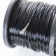 Câble métallique flexible en acier inoxydable 0.38 PVC noir revêtement plastique PVHQ 01