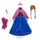 Costume de Princesse Anna pour Fille de 2 3 4 5 6 8 et 10 Ans