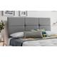 Silentnight Castello Headboard, Small Double, Slate Grey