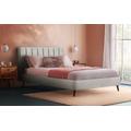 Silentnight Octavia Upholstered Bed Frame, King Size, Maritime