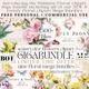 1500+ Floral Mega Bundle for Commercial Use PNG Floral Clipart Watercolor Flowers Wedding Clipart, Invitations Clipart, Premade Clipart