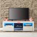 morden TV Stand with LED Lights,high glossy front TV Cabinet