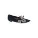 Attilio Giusti Leombruni Flats: Black Shoes - Women's Size 38