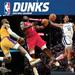 "NBA 12"" x 2024 Dunks 16-Month Wall Calendar"