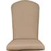 RSH DÃ©cor Outdoor Single Tempotest Foam Adirondack Chair Cushion Weather Resistant (Classic Antique Tan)