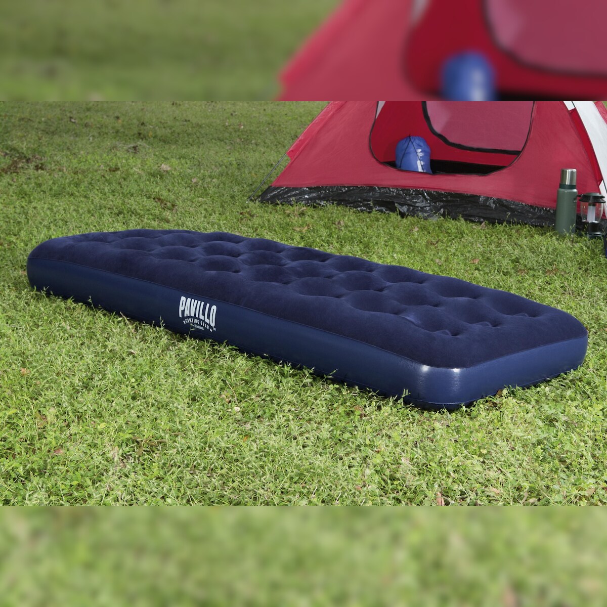 Bestway Single-Luftbett, PVC, 185 x 76 x 22 cm, blau Image