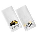 Little Birdie Southern Miss Golden Eagles Two-Pack Tea Towel Set