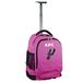 MOJO Pink San Antonio Spurs 19'' Personalized Premium Wheeled Backpack