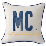 Mississippi College Choctaws Poster Rectangular Piped Pillow