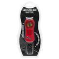 Chicago Blackhawks Switchblade Divot Tool with Ball Marker