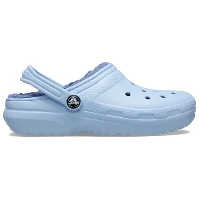 Crocs - Kid's Classic Lined Clog - Hüttenschuhe US M3/W5 | EU 28-29 blau Image