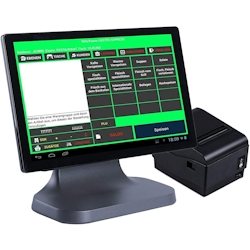 15" Kasse für KOSMETIKSTUDIO: 15" Android-Terminal, Bondrucker, BlitzKasseSALON Image