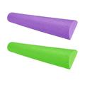 Baoblaze 2 Pieces Foam Roller Balance Half Round Yoga Pilates Fitness Yoga, Style AC 60cm, Optional