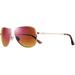 Revo Relay Sunglasses - Women's Gold Frame Spectra Lens Medium RE 1014 04 SP