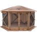 Gazelle Gazebo Gazelle G6 Cool Top Badlands Brown 91'' x 139'' x 123'' GG620BR