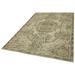 Green 65" x 105" L Area Rug - Lofy Vintage Oriental Machine Woven Rectangle 5'5" x 8'9" Indoor/Outdoor Area Rug in 105.0 x 65.0 x 0.4 in /Wool | Wayfair